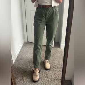 Lee High Rise Dungaree Ankle Pants